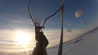 Прыжок с парашютом Д-6 сер.2 с высоты 200 метров