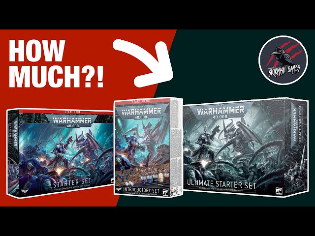 Where to Start: Warhammer 40,000 10th Edition 40k Starter Set Value  BREAKDOWN #new40k Combat Patrol 