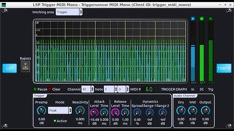 QRQ CW - with a CW regeneration APP -  Trigger Midi Mono - test at 200 wpm