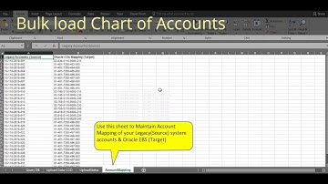 #Automate Loading of CoA Segment Values & Accounts into #Oracle General Ledger