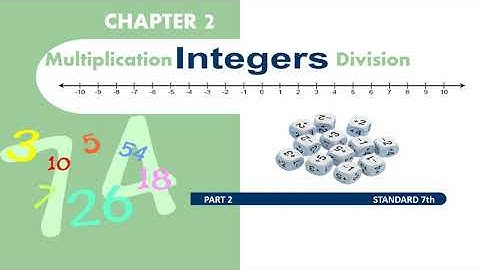 Standard 7th Mathematics Chapter 2 Multiplication and Division of Integers Part 2