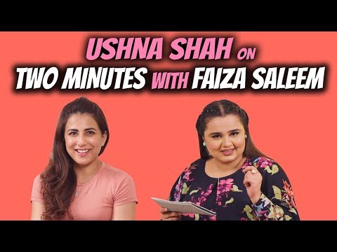 Ushna Shah On Two Minutes With Faiza Saleem | EP 14