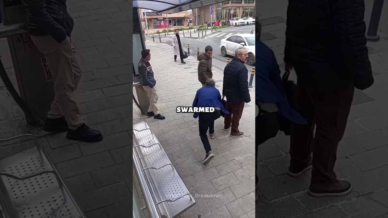 He thought he found an easy target... he was WRONG! 😱🛑 #Justice #Community  #shorts #viralvideo