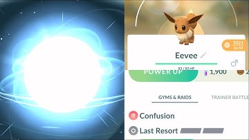 FIRST EVER EEVEE EVOLUTION WITH LAST RESORT! | Pokémon GO