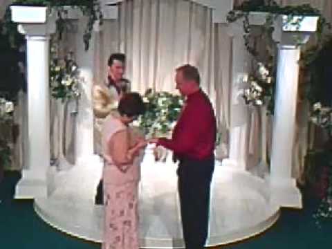 Gary and Loretta's Elvis Las Vegas Wedding on 04-1...