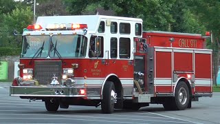 River Forest Fire Dept. Engine 222 *Spare* Responding