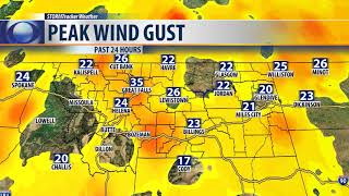 Showers and storms remain possible on Monday