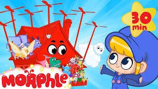 flying animal house mila and morphle cartoons for kids morphle tv