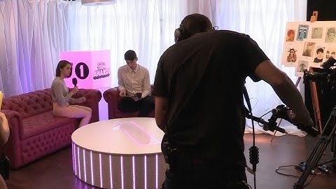 Backstage at the Radio 1 Teen Awards 2014 with CBBC