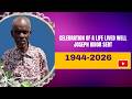 CELEBRATING THE LIFE OF JOSEPH KIBOR SERTOI 1944 2026