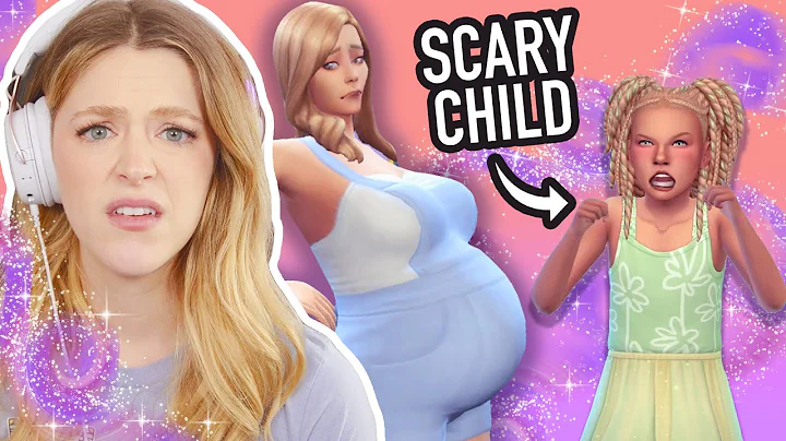 This FAIRY SIM Is Destroying My House In The Sims 4 | Occult Baby Challenge Part 8