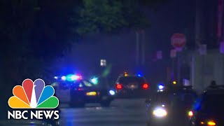 Search Ongoing For Suspects After Shooting Of Two Los Angeles Deputies | NBC Nightly News