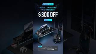 EOFY NEW ARRIVALS | RAVEN GAMING SIT-STAND DESK