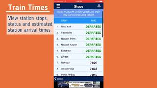 Departure Vision - NJ TRANSIT Mobile App screenshot 4