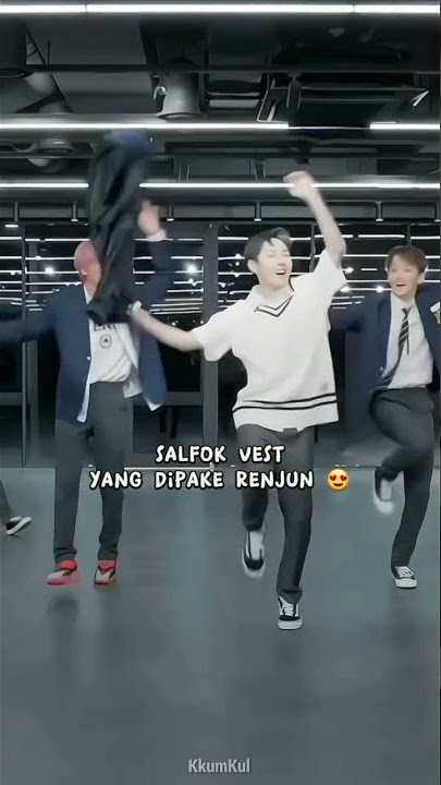 Vest #RENJUN Beatbox Dance Practice School Uniform Concept