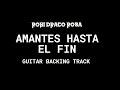 Robi Draco Rosa - Amantes hasta el fin - Guitar Backing track