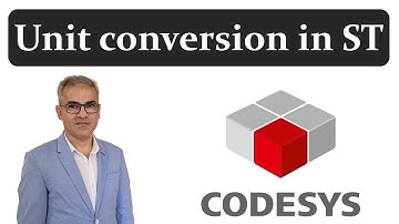 CODESYS: Unit Conversion in Structured Text (ST) #codesys #plcprogramming #iec61131 #twincat #plc