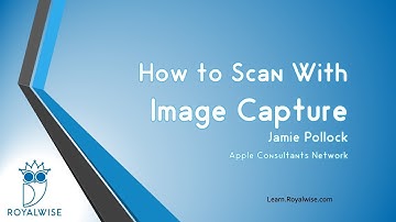 How to Scan Using Image Capture