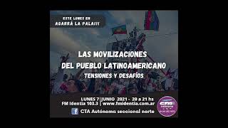 Agarrá la pala!!! 7/06/2021 - Las movilizaciones del pueblo latinoamericano. Tensiones y desafíos
