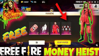 FREE FIRE MONEY HEIST EVENT FULL DETAILS | PLAN BERMUDA EVENT FREE FIRE | MONEY HEIST FREE FIRE