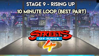 Streets Of Rage 4 - Rising Up Elevator Music LOOP - Stage 9 / Y Tower [SoR4]