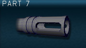 M16A1 Maya Modeling Tutorial Part7
