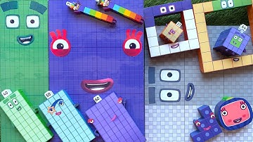 Looking for Numberblocks NEW 11201  Puzzle Tetris Shape ASMR  | Numberblocks Satisfying Video