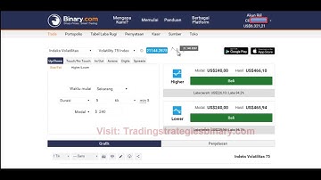 binary.com trading strategies Rise Fall 100 index best strategies