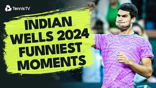 Bee Invasion, Alcaraz Super Fan & Sinner Loses To A Kid 😂 | Indian Wells 2024 Funniest Moments