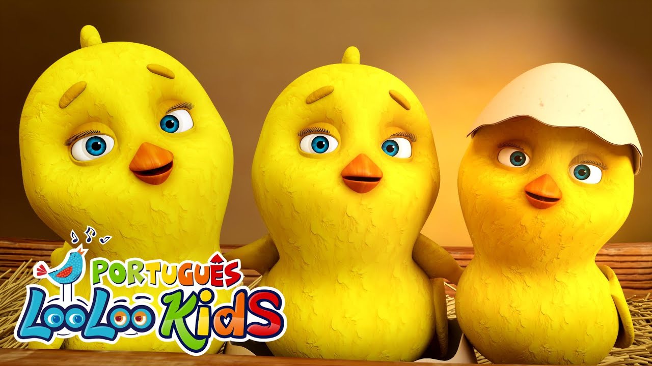 Os Pintinhos Piu Piu & Mais 🐤🐥 Músicas Infantis e Canções para Crianças - LooLoo Kids