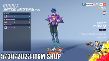 *NEW* Synthwave Tracer & Cybermedic Ana Bundles! | Overwatch 2 Item Shop (30/5/2023)