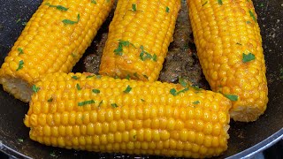 Boiled Corn With Garlic Butter Terri-Ann S Kitchen