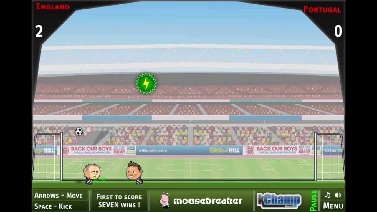 FlashGames Sports Heads Championship Euro YouTube