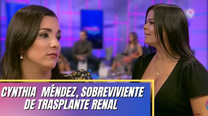 Cynthia Mendez fue paciente de un trasplante cadav...