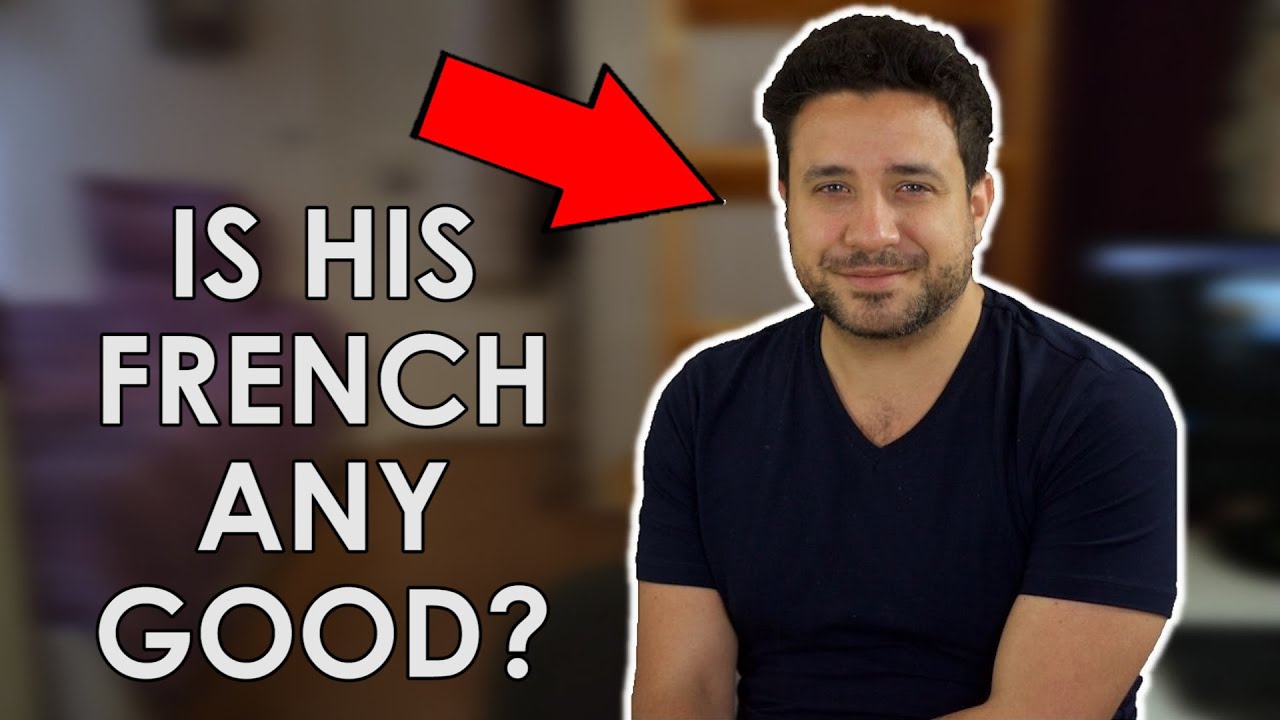 How GOOD is Luca Lampariello's FRENCH? (REACTION VIDEO)