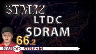 Программирование МК STM32. Урок 66. HAL. LTDC. SDRAM. Часть 2