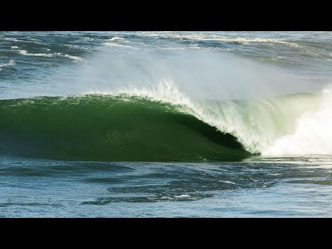 Surfing CAVE Portugal, Europe's MOST DANGEROUS WAVE. 2022: Watch Nic Von Rupp & Friends surf CAVE