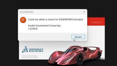 SOLVED! SOLIDWORKS 2023 cannot connect to license server (-8 544 0)