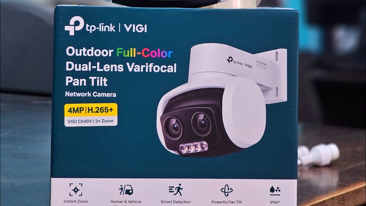 TP Link 4MP Dual Lens Verifocal 3X Zoom PT