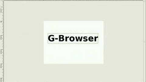 Make logo web 2.0 with gimp