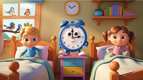 "🎵 Time with Mr. Clock! | Fun Kids Nursery Rhymes for Learning & Playtime 🕰️"