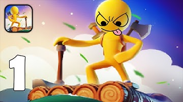 Questopia: Conquer the World - Stickman Pioneer - Gameplay Walkthrough (iOS, Android Gameplay)