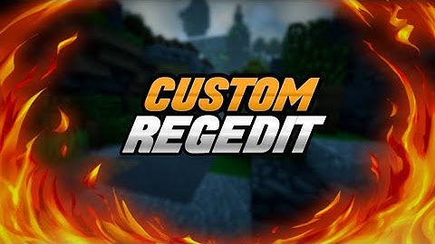 SELLING CUSTOM REGEDIT 0KB + LATENCY!