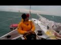 Transat jacques vabre 2011 1re vacation vido de franck yves escoffier sur crpes whaou