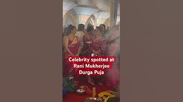 Most gorgeous Kajol Devgan spotted at Rani Mukherjee Durga Puja ￼#kajoldevgan #ranimukherjee #durga