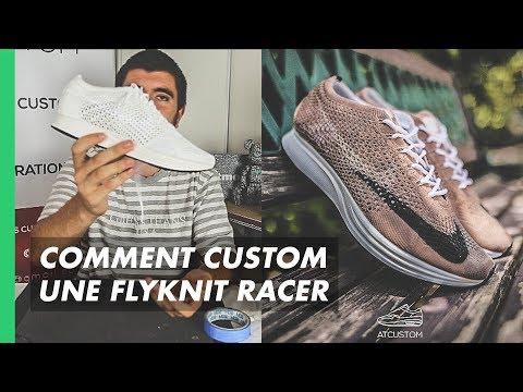 flyknit racer custom