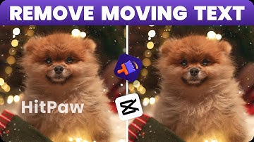 Free! How to Remove Moving Text from Video with Capcut | Tutorial 2025