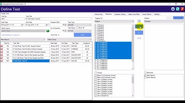 How to Setup a Test in Addmen Online Test System