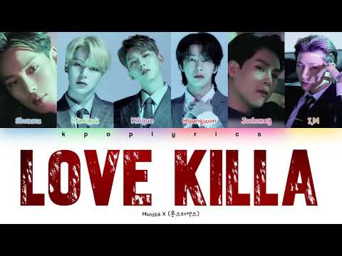 MONSTA X (몬스타엑스)- Love Killa Color Coded Lyrics Han|Rom|Eng