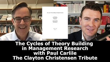 Paul Carlile - The Cycles of Theory Building